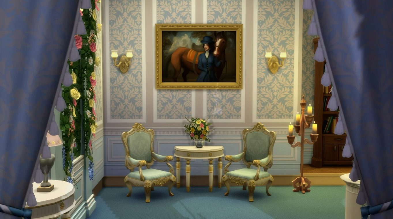 Комплекты Sims 4 от EA – Бал-маскарад у госпожи Бриджертон
