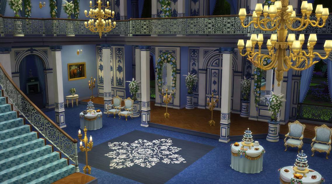 Комплекты Sims 4 от EA – Бал-маскарад у госпожи Бриджертон