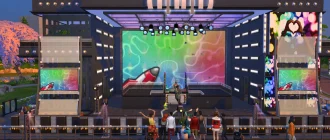 Мод Sims 4 «Активное событие Музыкальный фестиваль» от Mercuryfoam и Mod Revivor