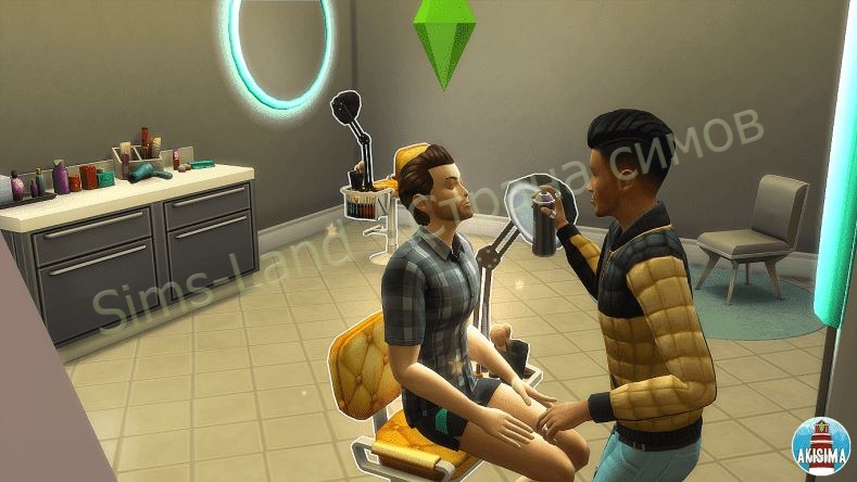 Стол стилиста в The Sims 4: непредсказуемые истории дома