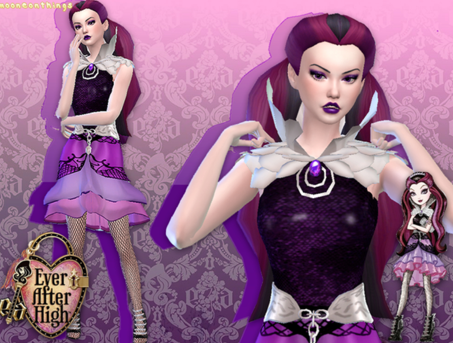 Челлендж Ever After High – Школа Эвер Афтер для Sims 4. Часть 1
