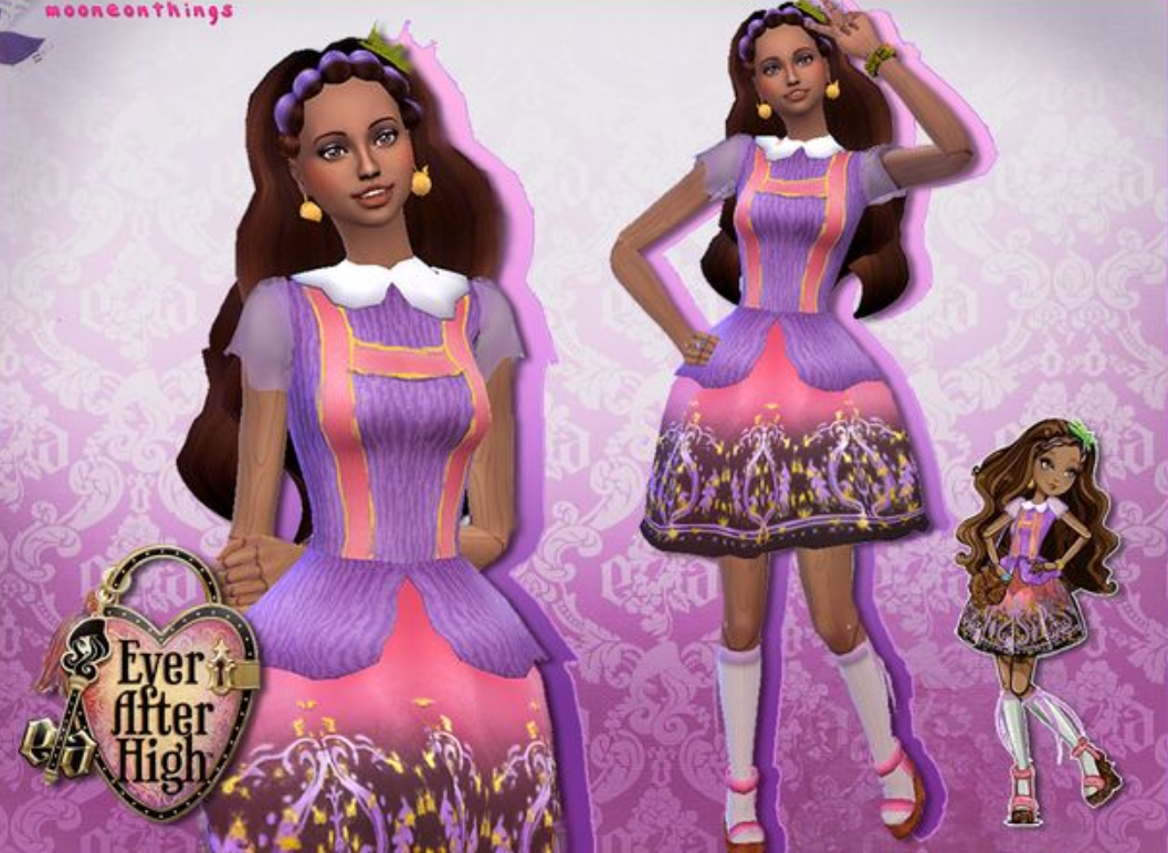 Челлендж Ever After High – Школа Эвер Афтер для Sims 4. Часть 2